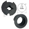 Adaptations moteur Geiger diam. 50 et tube rond à goutte diam. 78