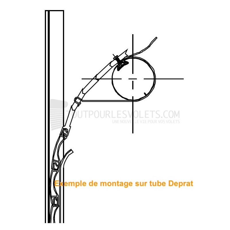 Sangle pour verrou DVA