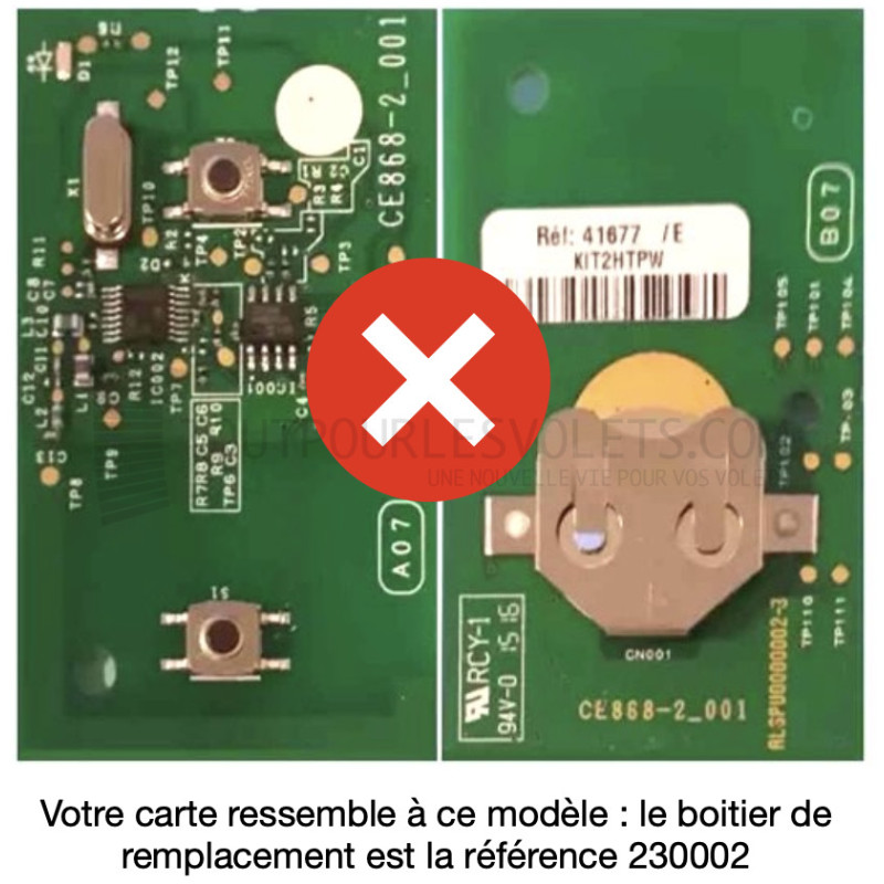 Boitier émetteur Bubendorff V1 vide