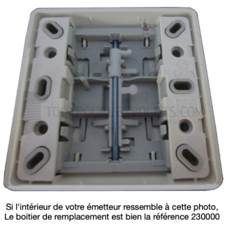 Boitier émetteur Bubendorff V1 vide