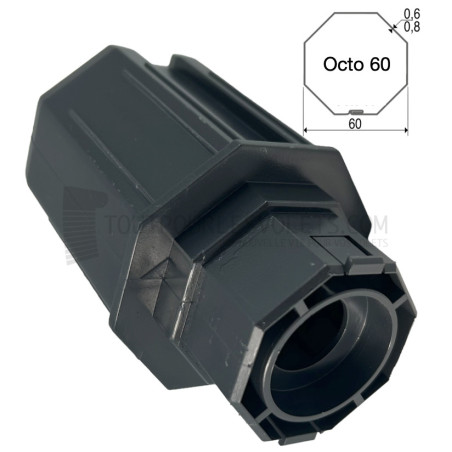 Embout pour Octo 60, Support roulement Diam. 28
