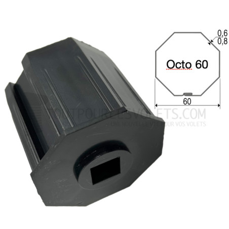 Embout pour Octo 60, pour carré de 13 mm