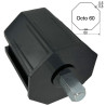 Embout pour Octo 60, téton carré de 10 mm mâle