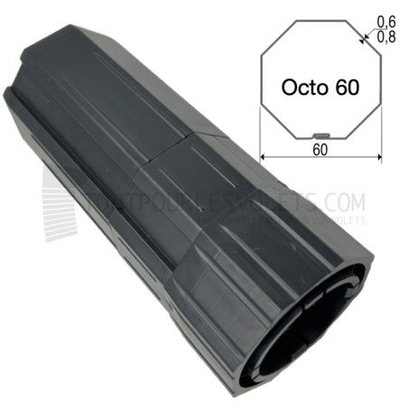 Embout pour Octo 60, support roulement diam. 42 mm L 150 mm