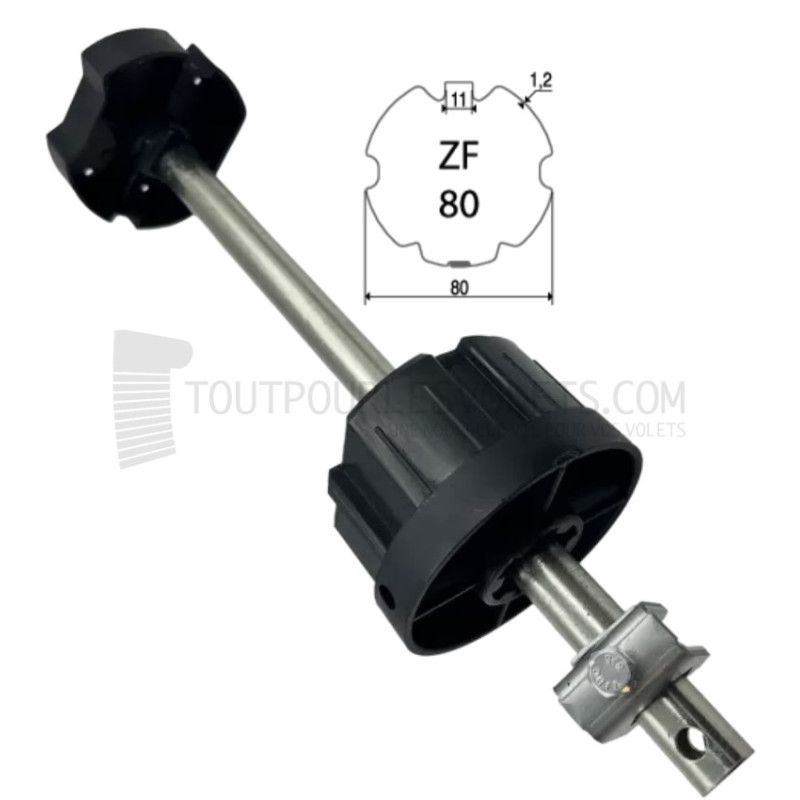 Embout télescopique pour tube ZF80