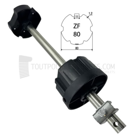 Embout télescopique pour tube ZF80