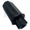 Embout pour octo 40, crabot 27 type ZF, Carré 10