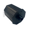 Embout pour octo 60, Téton diam. 18 et Carré 10 - L 65