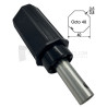 Embout pour Octo 40, crabot ZF, tube diam. 16, L90