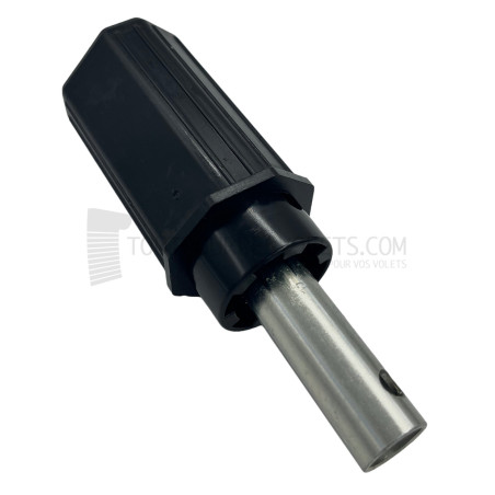 Embout pour Octo 40, crabot ZF, tube diam. 16, L90