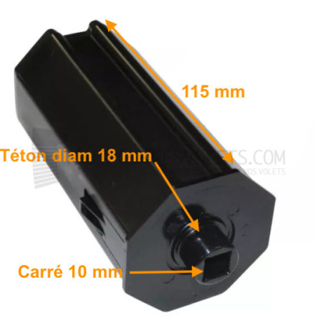 Embout pour octo 60, Téton diam. 18 et C10