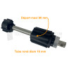 Embout télescopique pour tube ZF54, L220