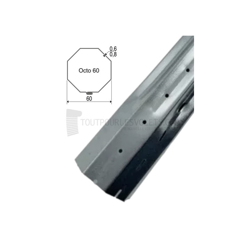 Rallonge pour tube Octo 60 - L500