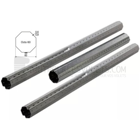 Kit tubes télescopiques octo 60 L 2500 max
