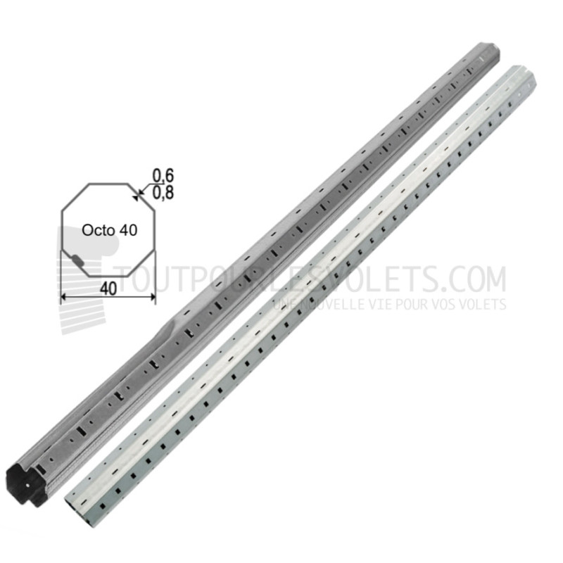 Kit tubes télescopiques octo 40 L 2000 max
