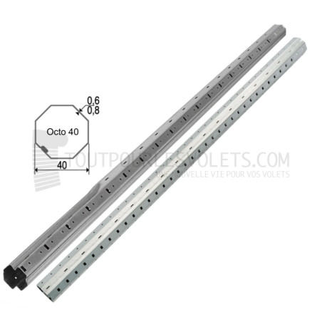 Kit tubes télescopiques octo 40 L 2000 max