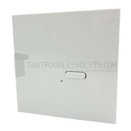 Commande murale Intense 1 bouton - Blanc