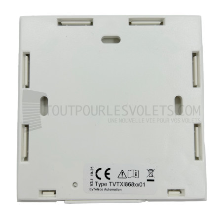 Commande murale Intense 1 bouton - Blanc