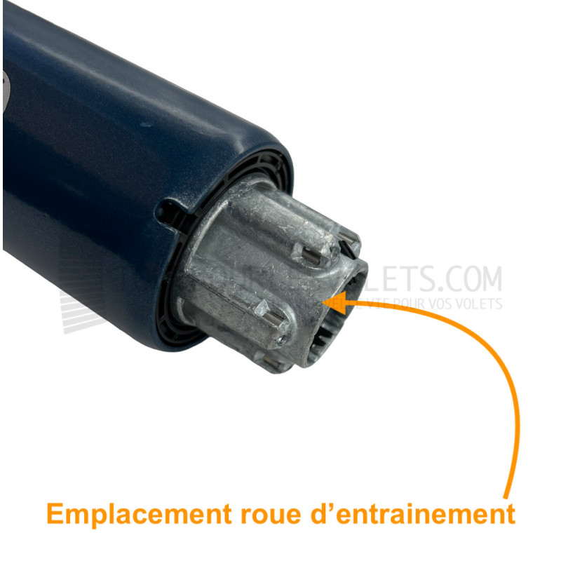 Moteur volet roulant, store et porte de garage Somfy LT60 Orion S 55/17 - Filaire - 55 Nm
