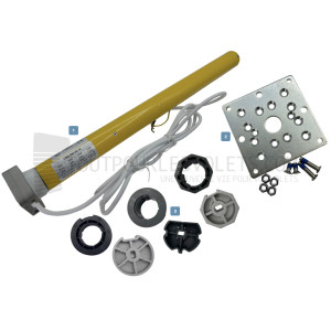 Pack de remplacement Moteur filaire Cibofer à manoeuvre de secours toute marque pour porte de garage