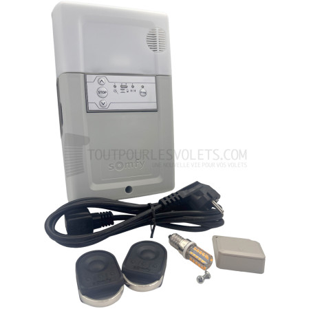 Armoire de commande Somfy Rollixo RTS pour porte de garage